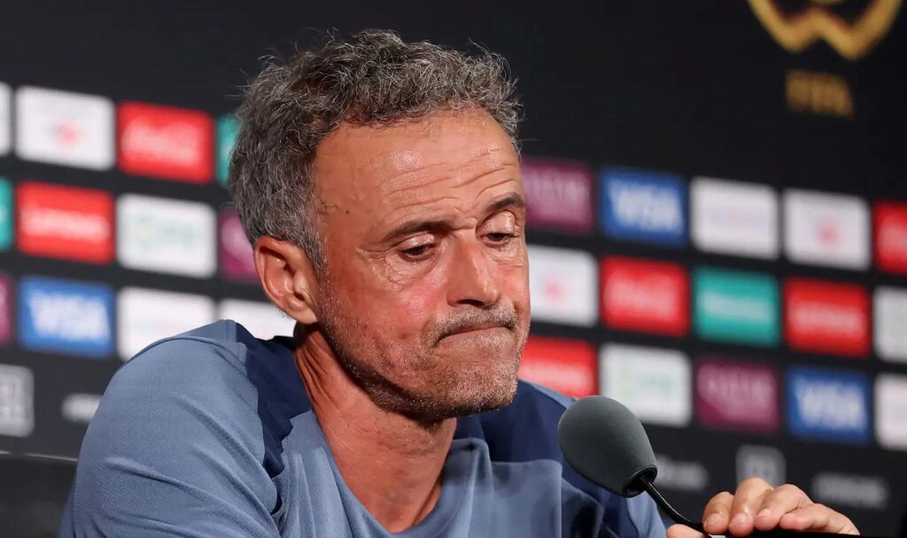 Luis Enrique conferenza