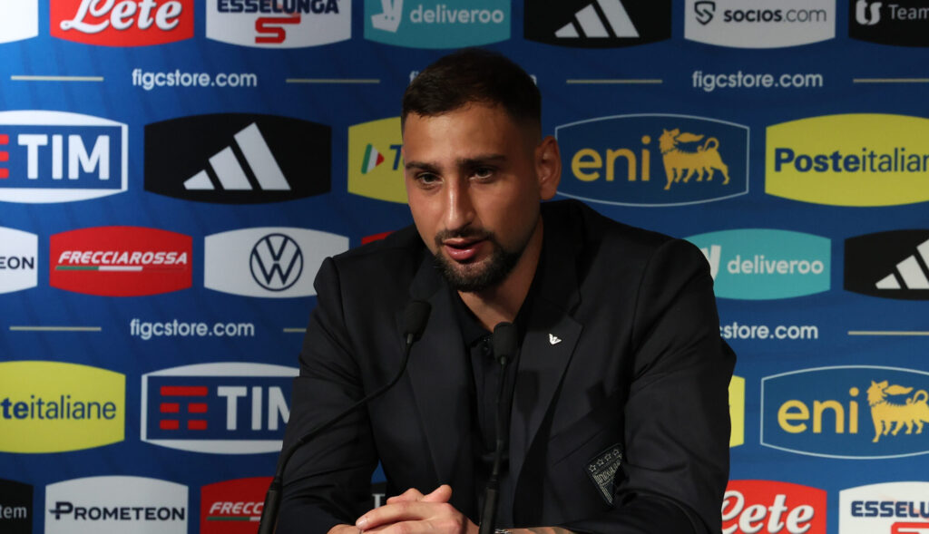 Italy Pitch Inspection &amp; Press Conference
