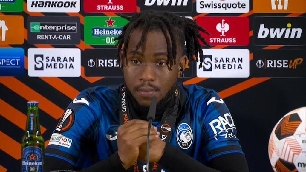 Lookman conferenza