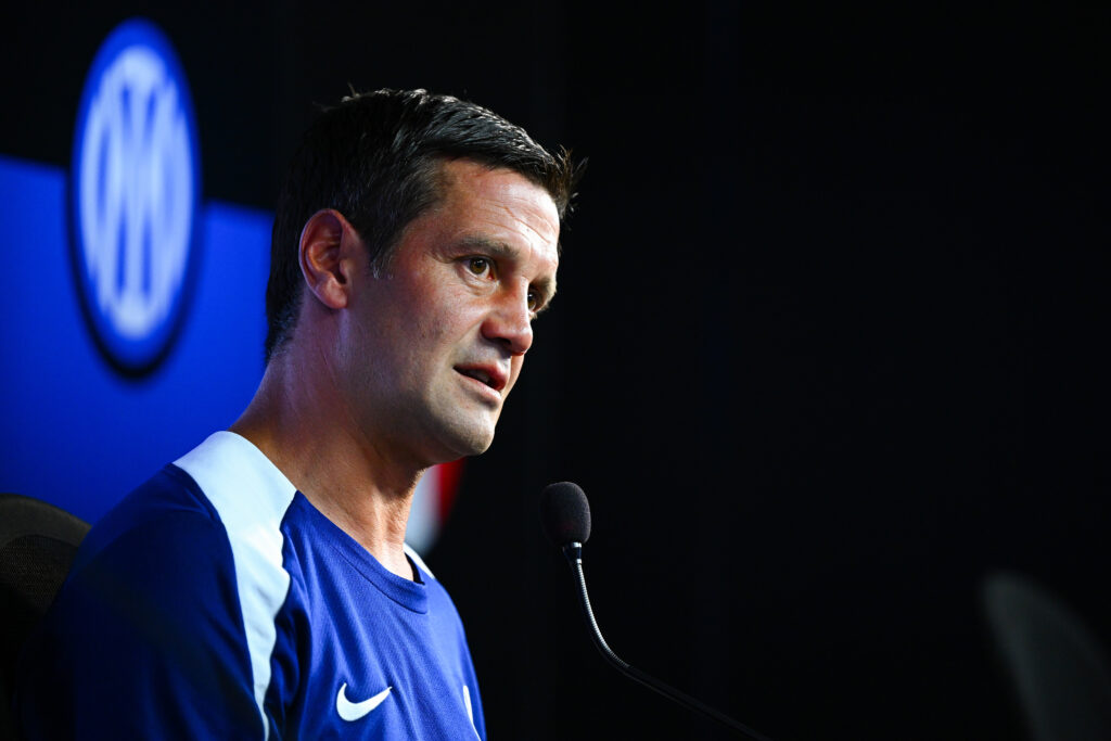 FC Internazionale Training Session And Press Conference