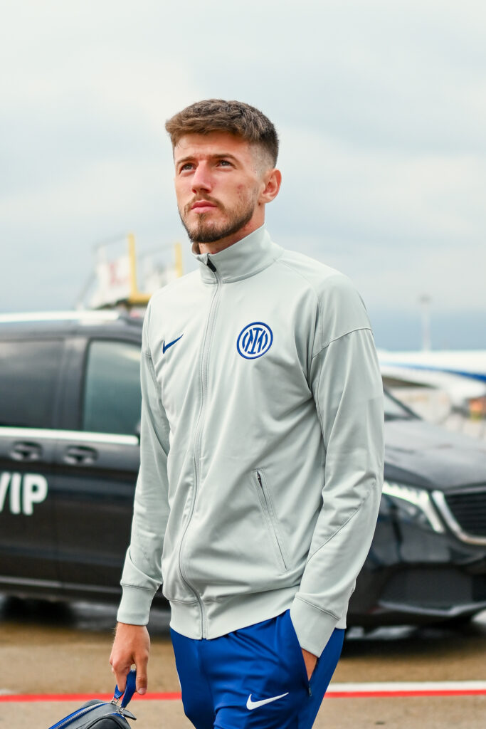 FC Internazionale Leave for Cagliari