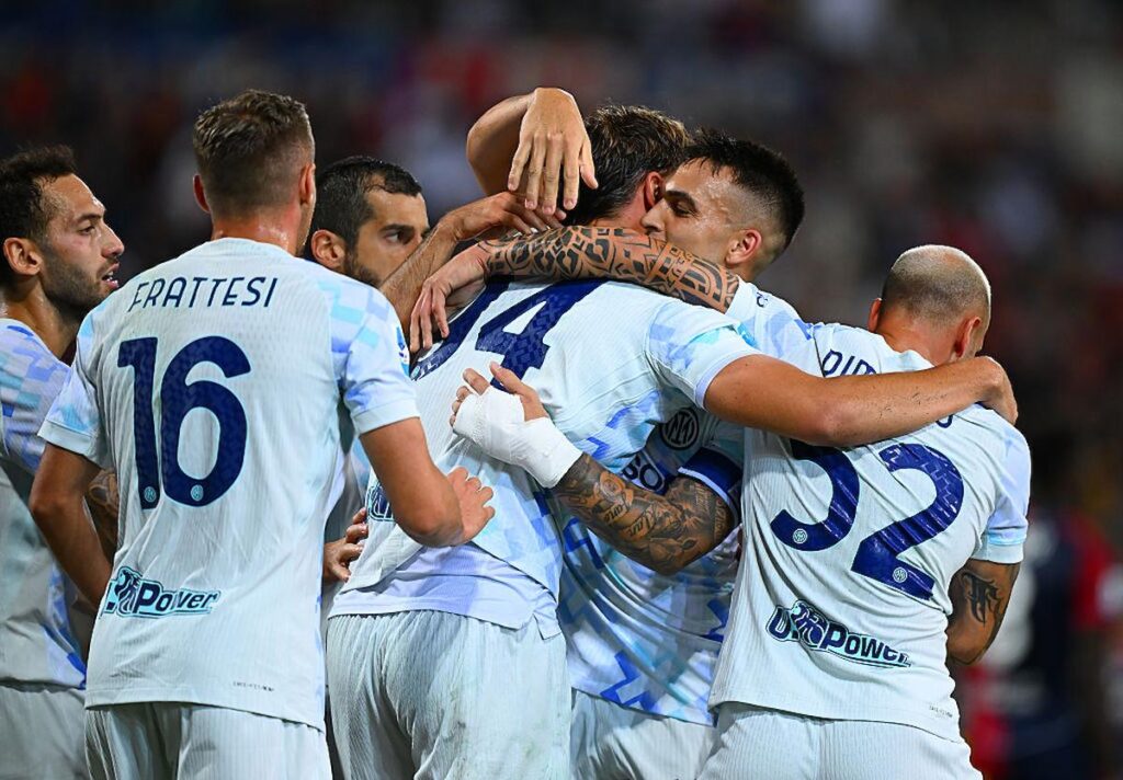 dimarco esposito gol esultanza inter a cagliari