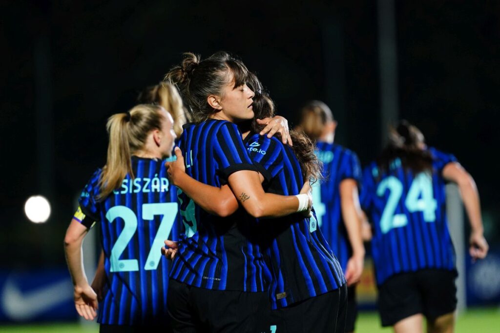 FC Internazionale v Hibernian FC - Training UEFA Europa Cup Women