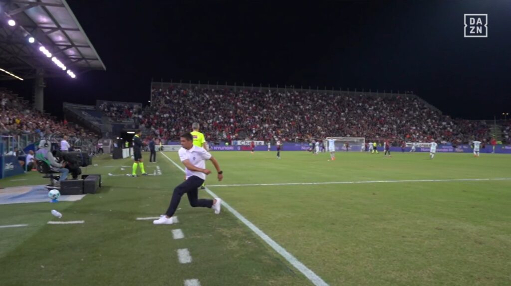 chivu esulta cagliari inter