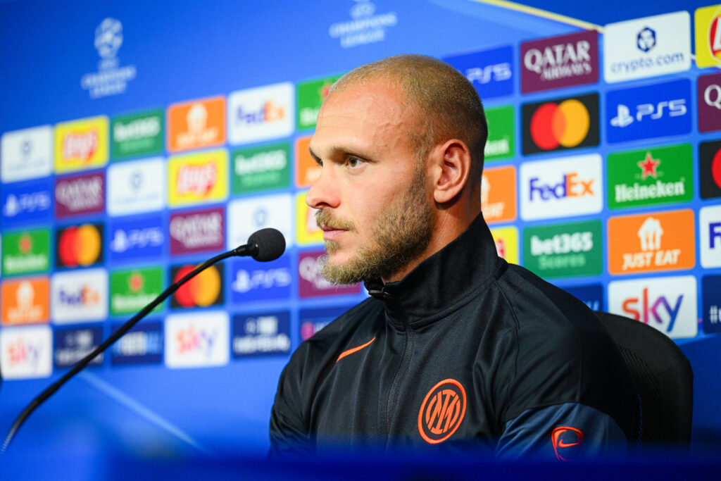 FC Internazionale Milano Training Session And Press Conference - UEFA Champions League 2025/26 League Phase MD2