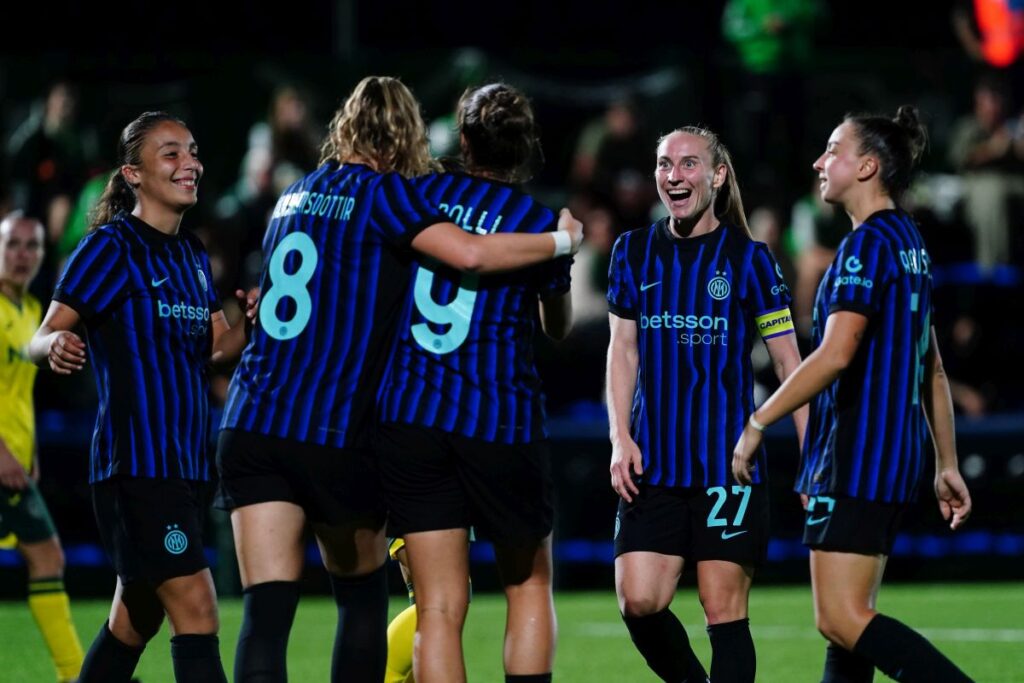 FC Internazionale v Hibernian FC - Training UEFA Europa Cup Women
