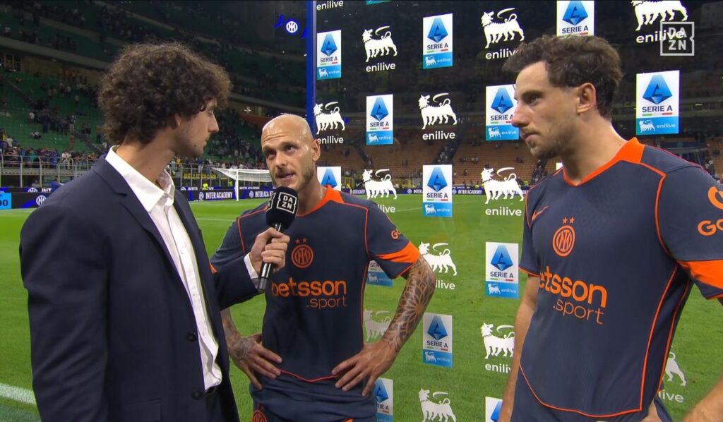 dimarco dazn inter sassuolo
