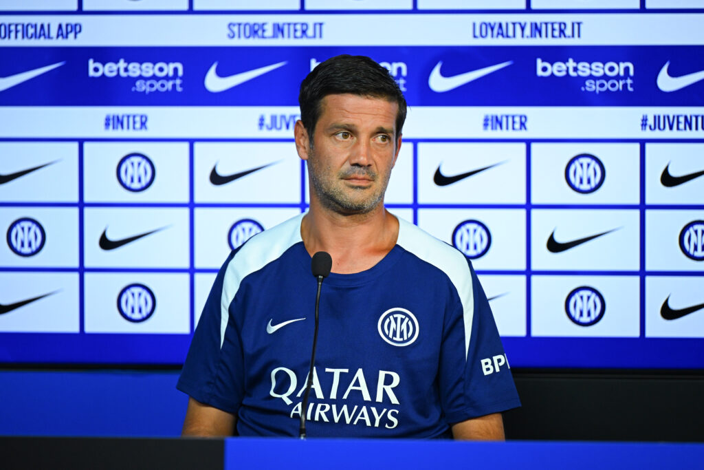 FC Internazionale Training Session And Press Conference