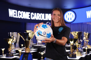 FC Internazionale Women Unveil New Signing Caroline Pleidrup Gram &amp; Renews Contract To Katie Bowen And Haley Bugeja