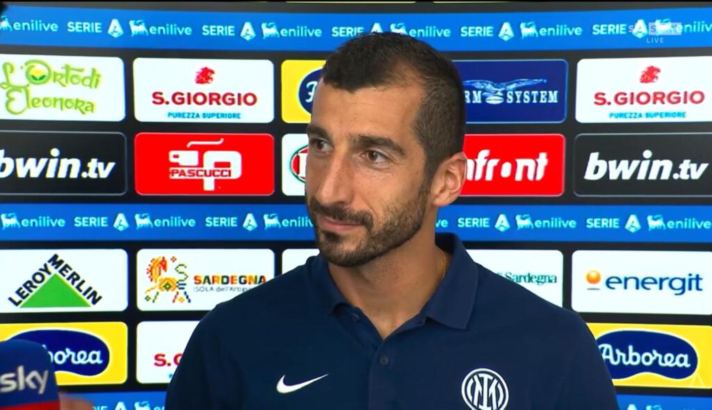 Mkhitaryan sky cagliari inter