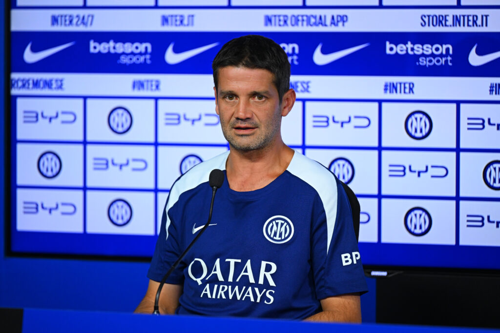 FC Internazionale Training Session And Press Conference