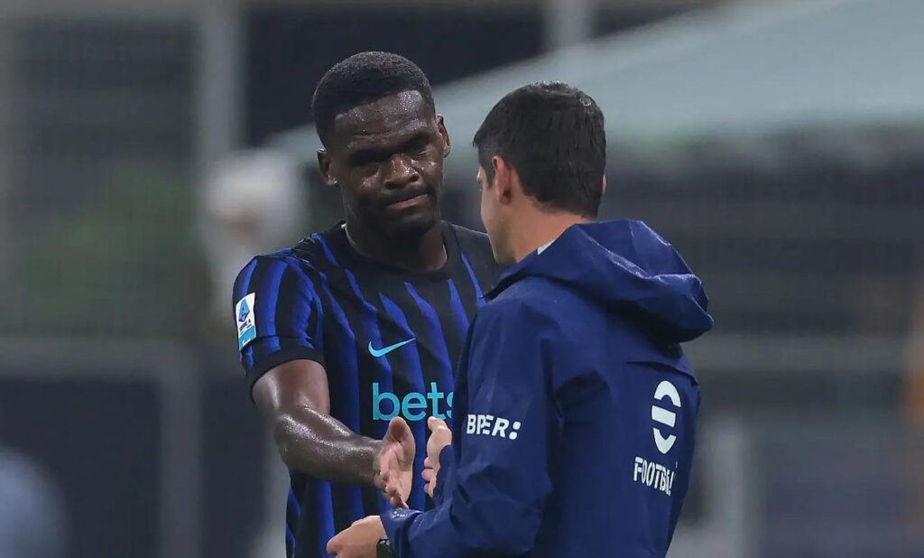 Chivu con Bonny