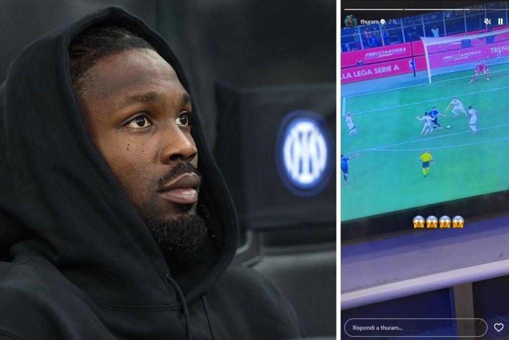 thuram scioccato sucic