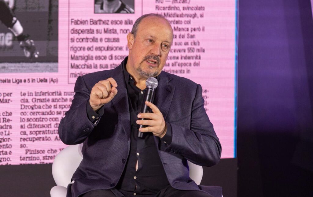 Benitez gonfia il petto