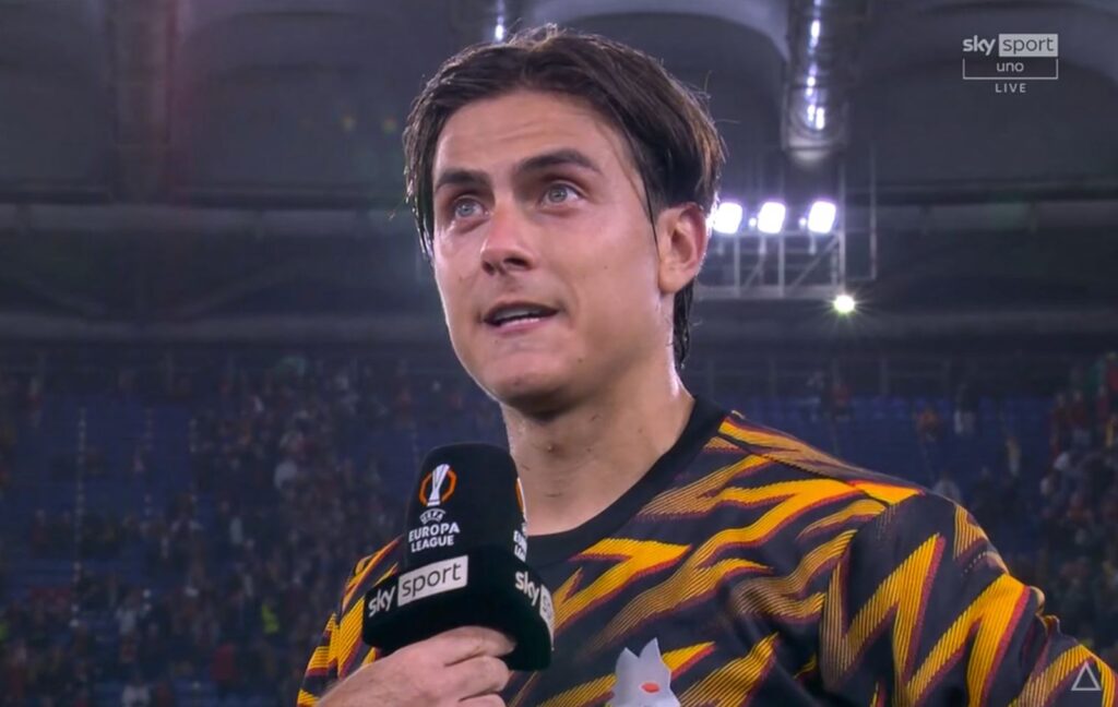 dybala post el roma