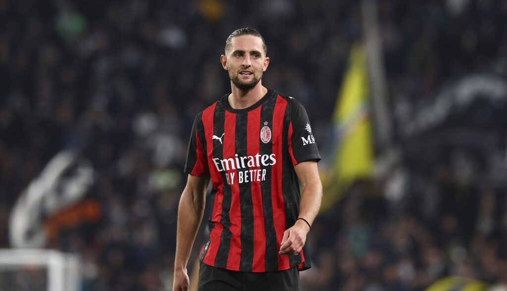 Rabiot in Juventus-Milan
