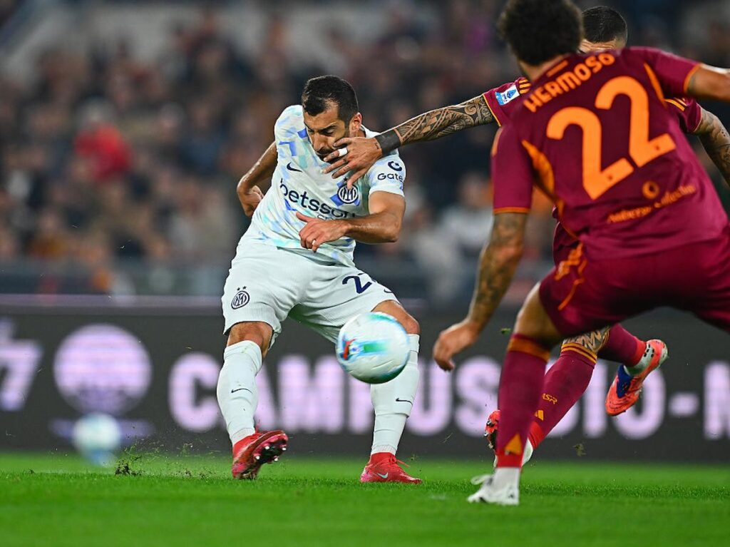 mkhitaryan roma inter