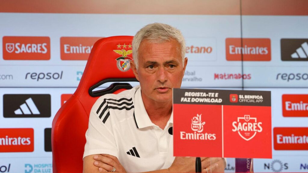 jose-mourinho sito ufficiale benfica