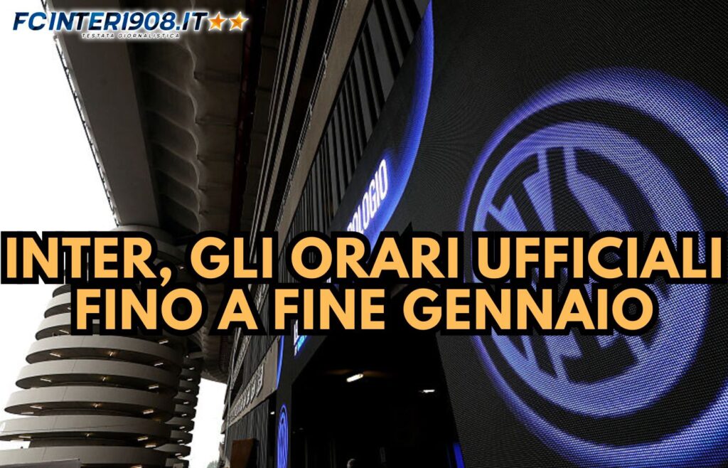 Inter orari
