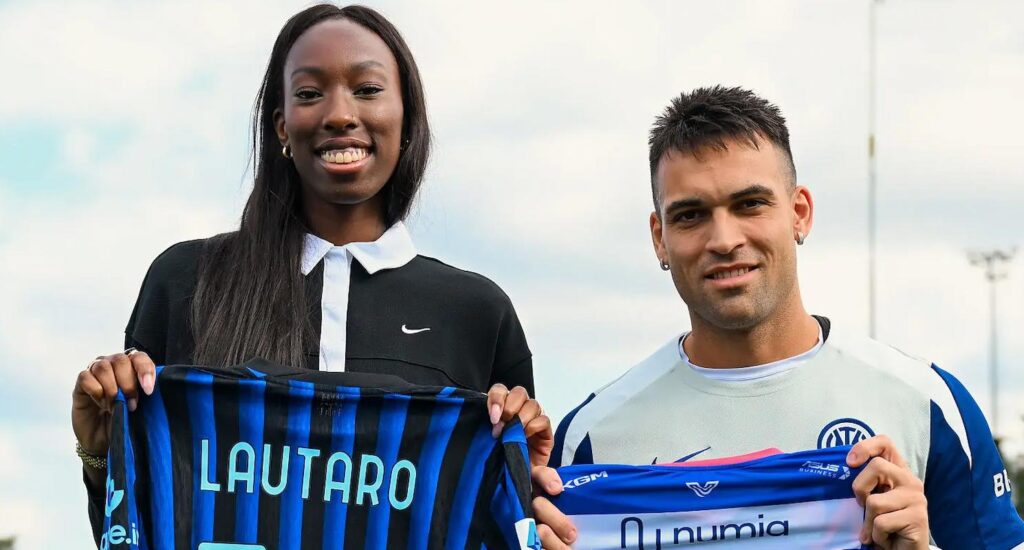 Egonu con Lautaro