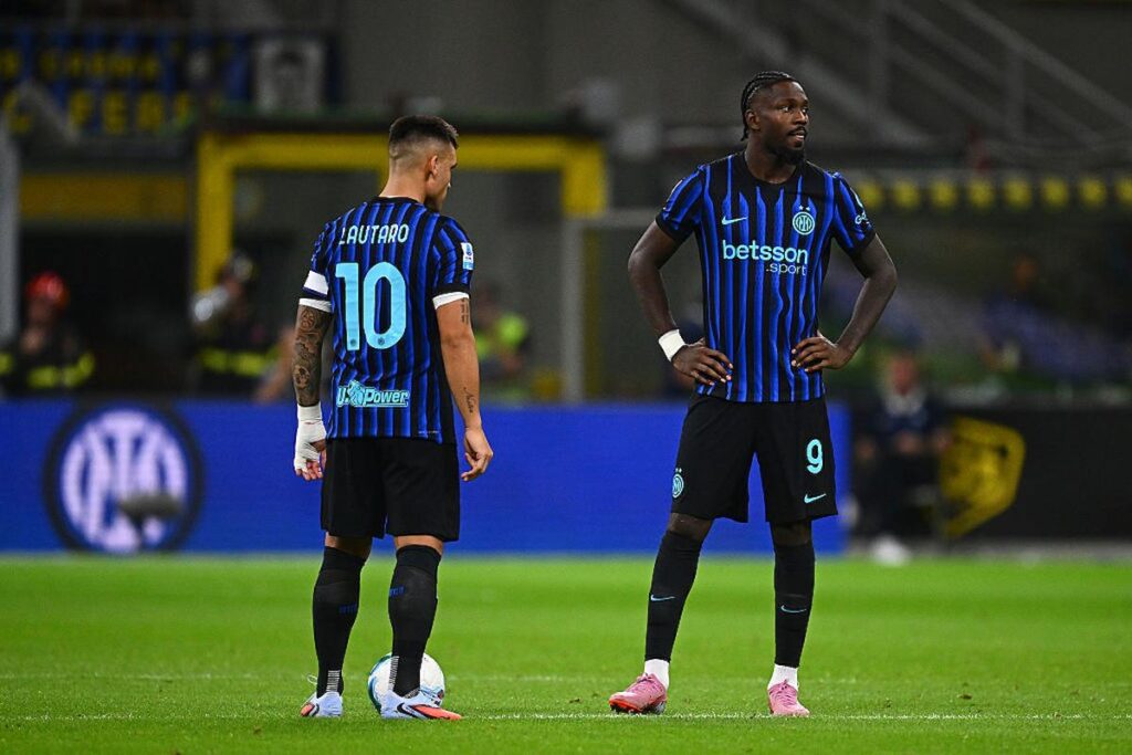 lautaro con thuram champions
