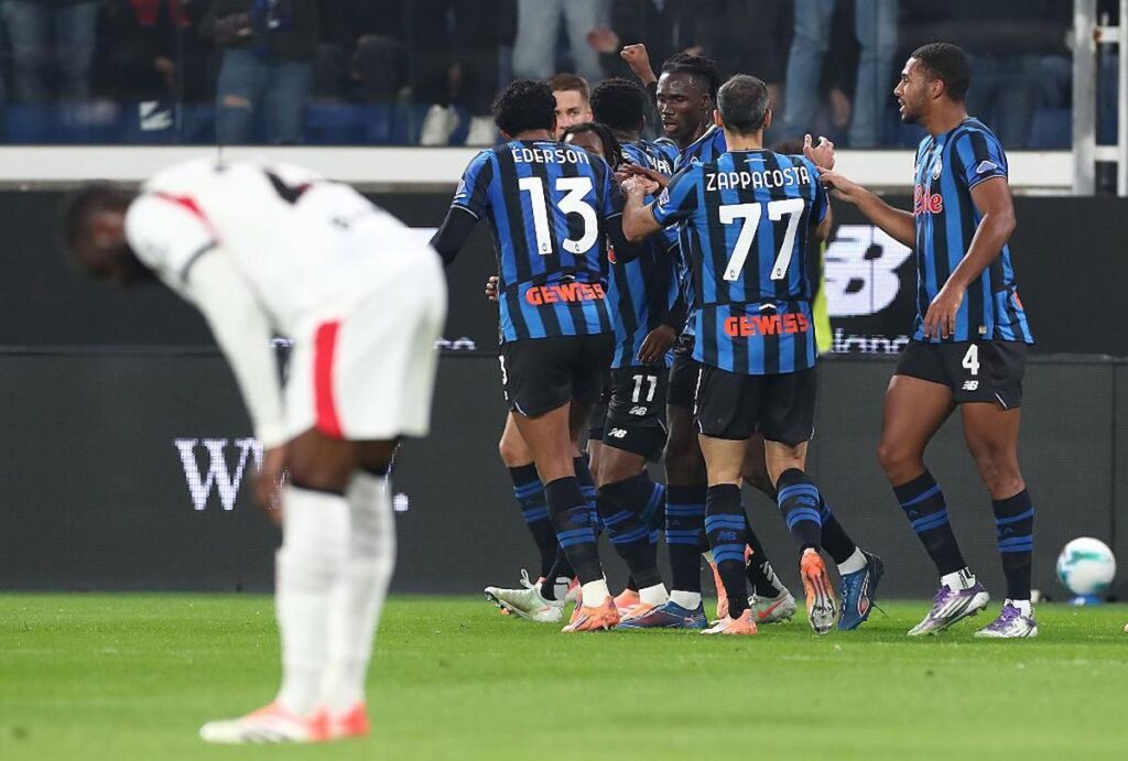 lookman gol vs milan