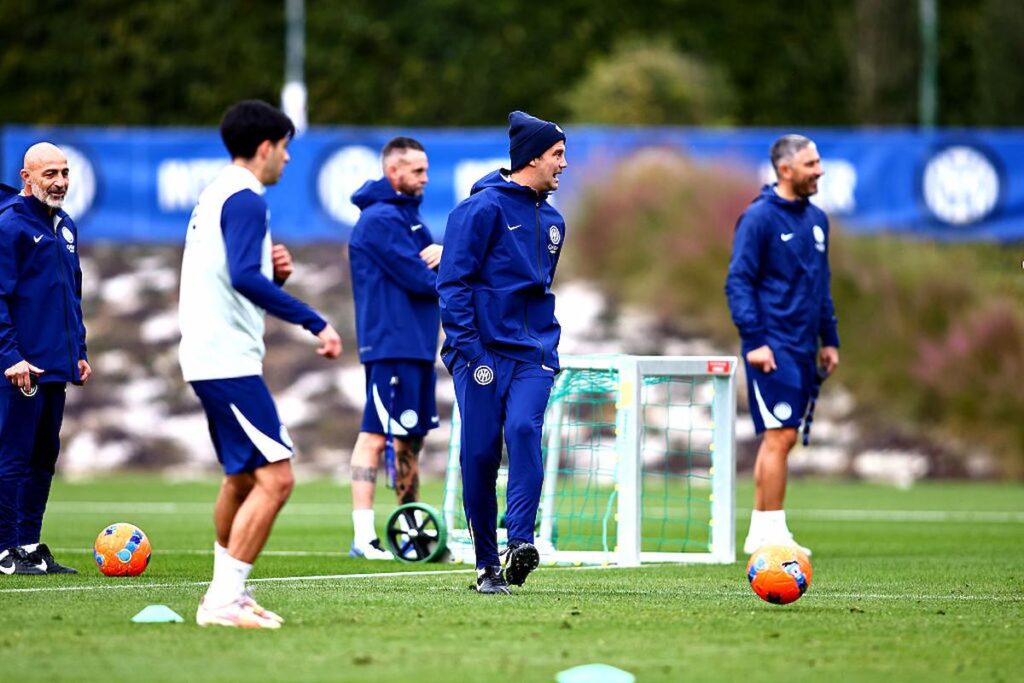 chivu allenamento appiano