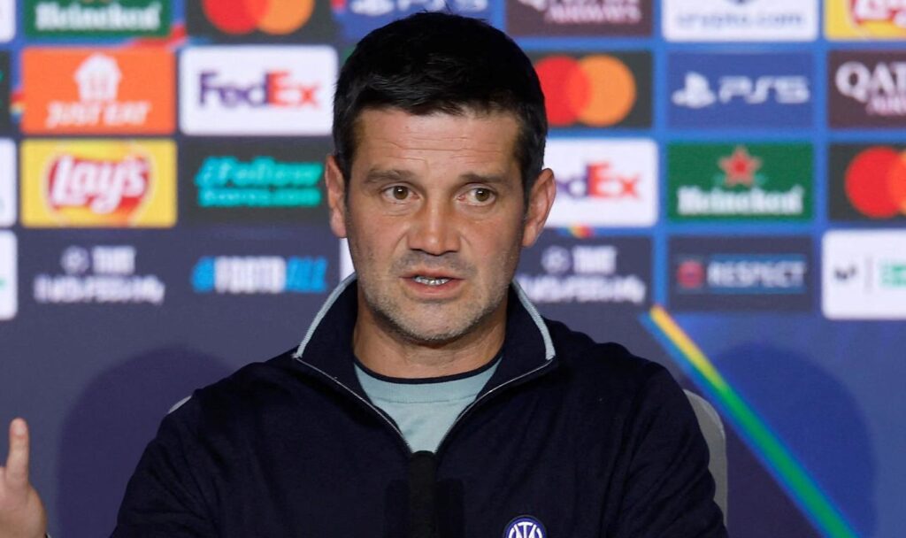 Atletico Inter conferenza Chivu