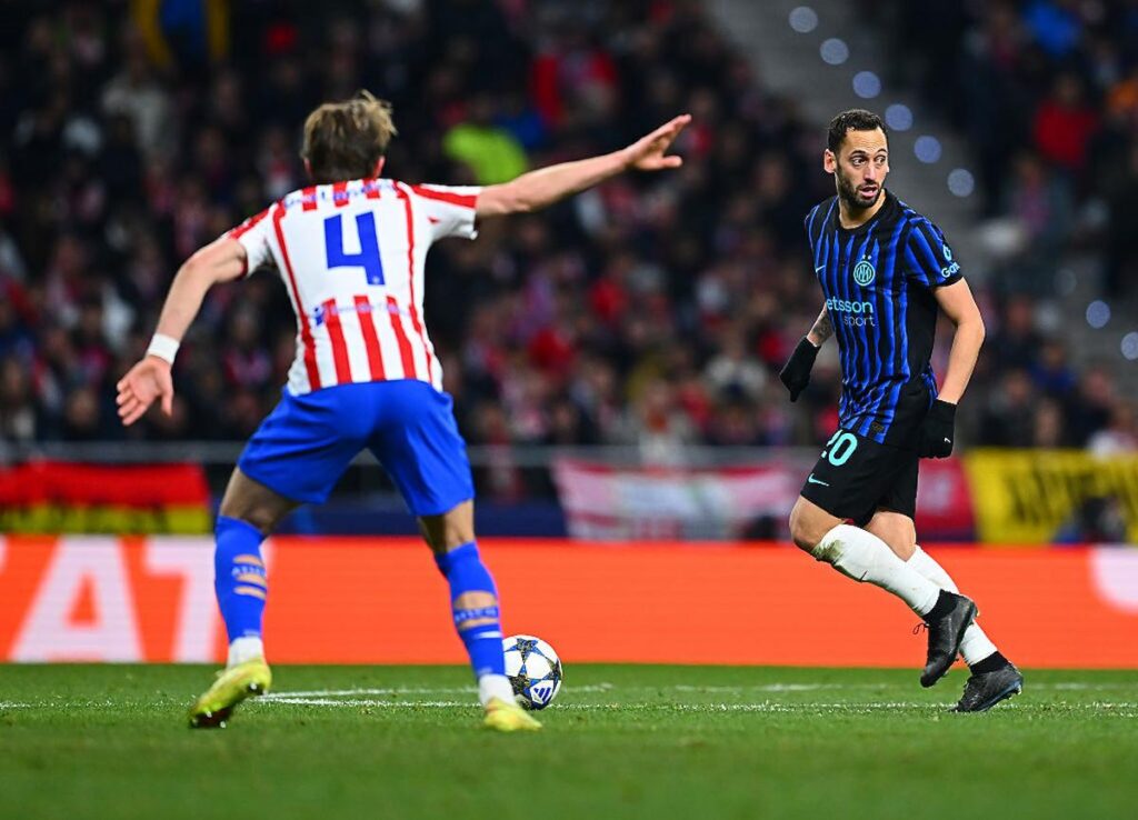 champions calhanoglu vs atletico