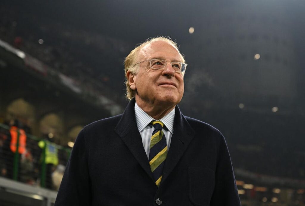 paolo scaroni presidente milan san siro