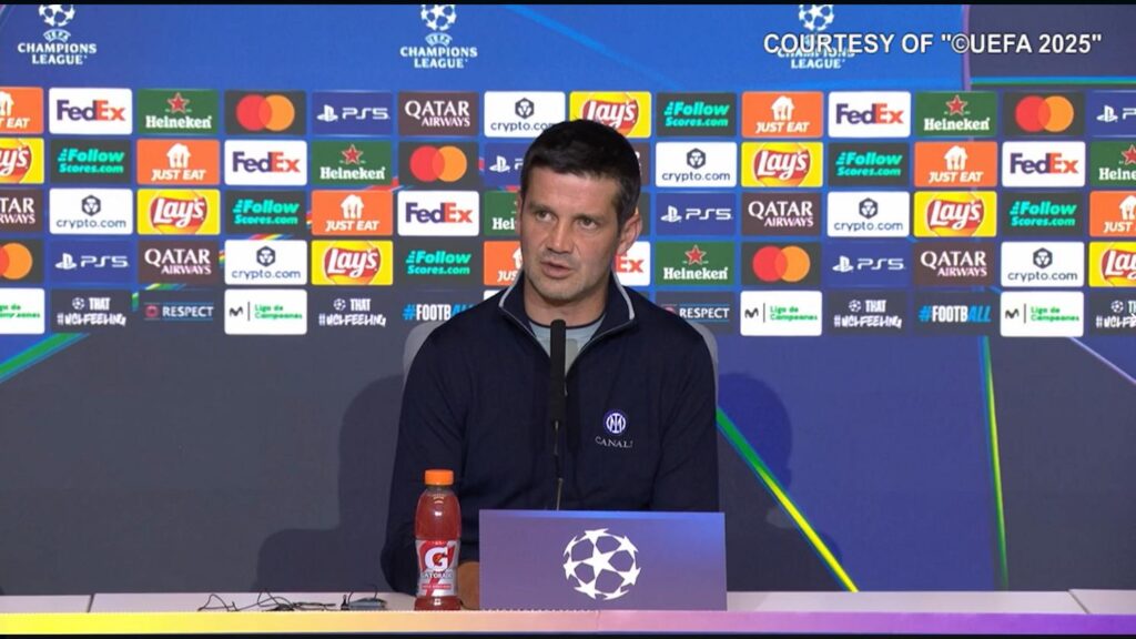 Chivu conferenza Atletico