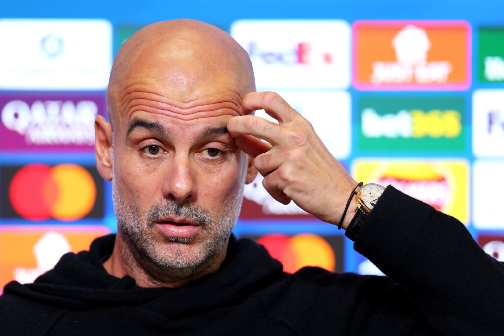 Manchester City Training Session And Press Conference - UEFA Champions League 2025/26 League Phase MD5