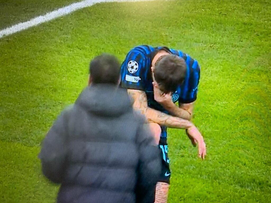 acerbi infortunio inter liverpool