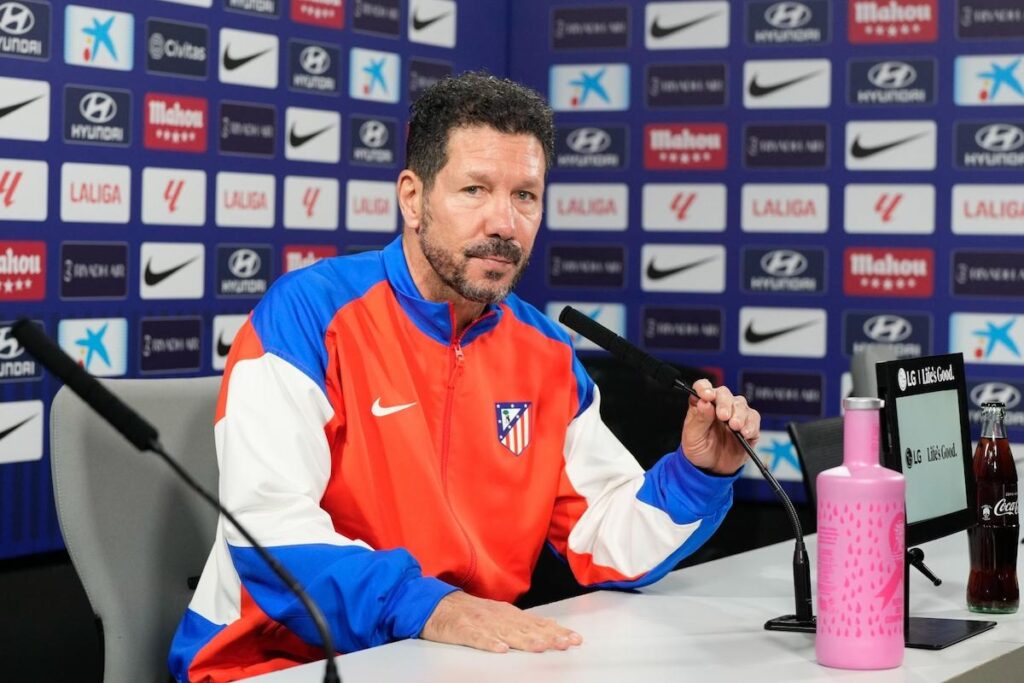 Simeone conferenza