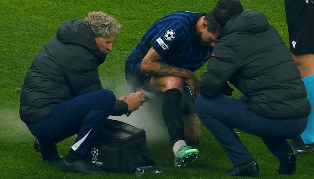 infortunio acerbi inter liverpool