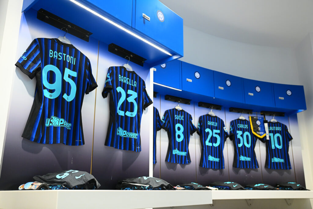 Spogliatoio Inter