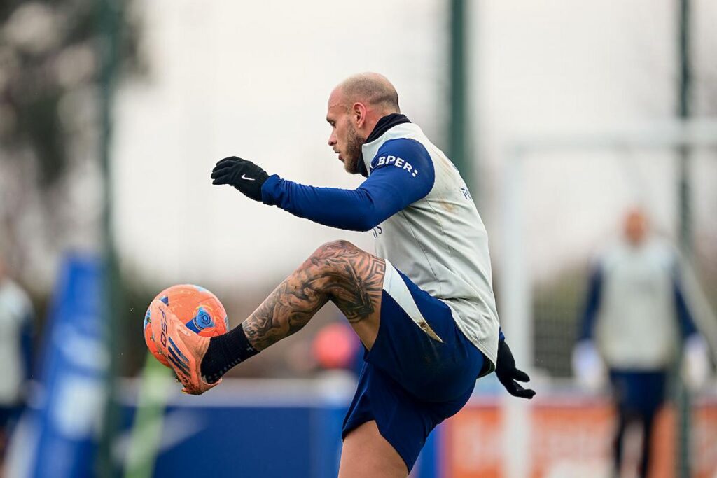 dimarco inter allenamento