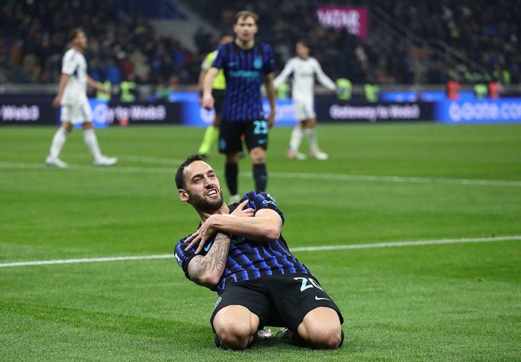 calhanoglu gol inter como