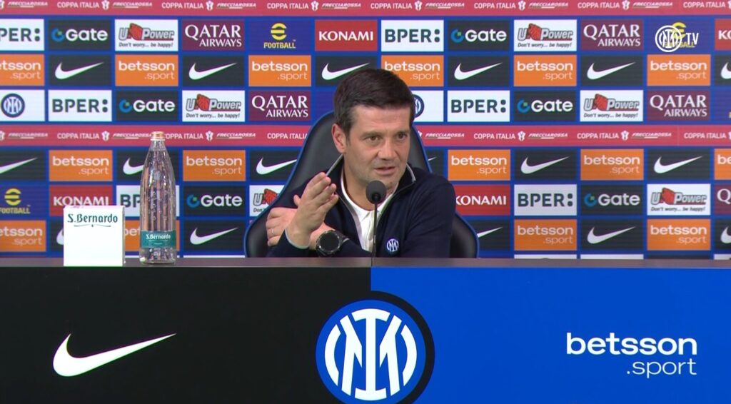 Inter Chivu conferenza stampa