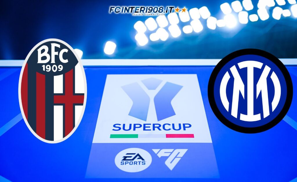 live supercoppa bologna inter