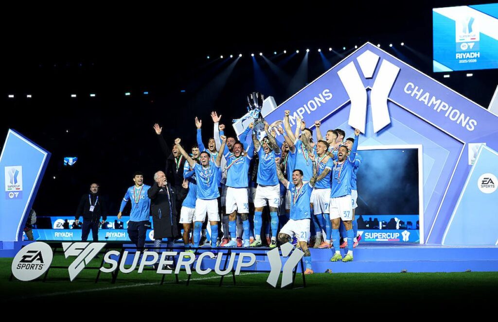 supercoppa napoli vittoria