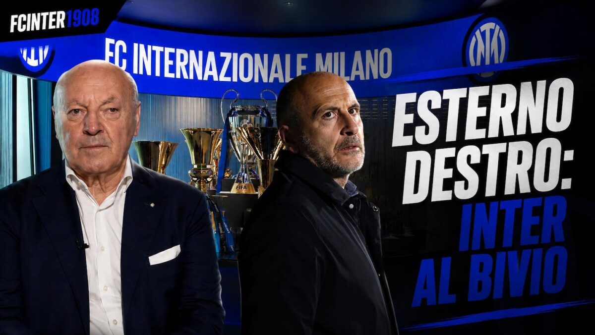 Esterno destro, Inter al bivio