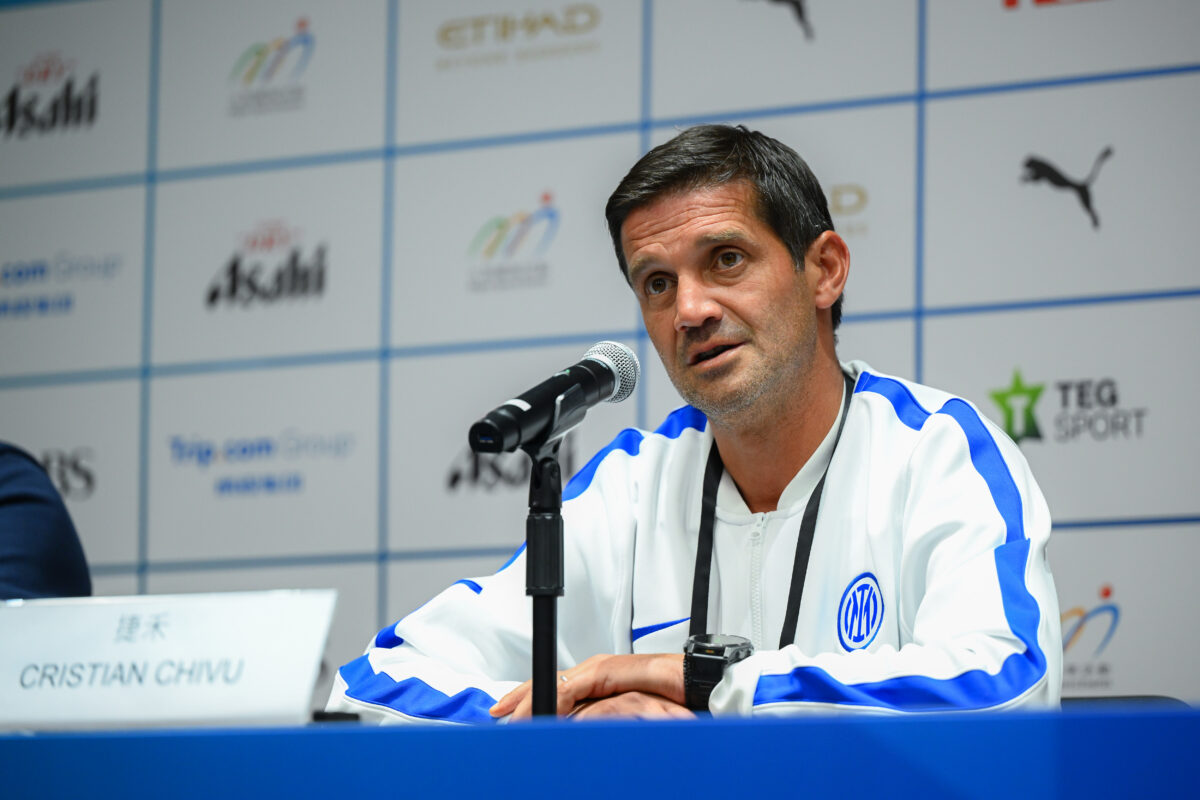 Chivu in conferenza