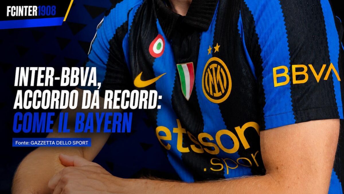 Inter-BBVA, accordo da record
