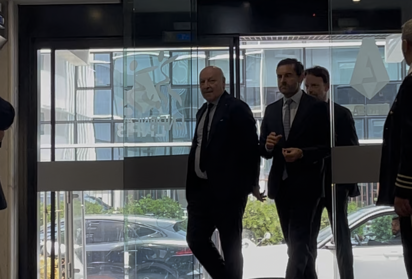 VIDEO FCIN1908 / Inter, il presidente Marotta in Lega Calcio per l'assemblea