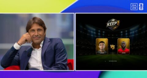 conte dazn lautaro lukaku