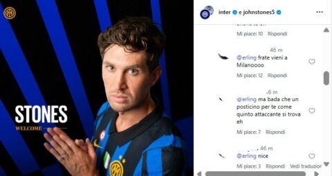 stones commenti haaland