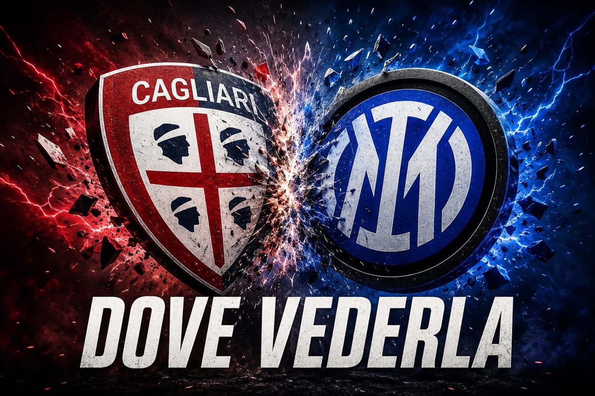 Cagliari Inter dove vederla