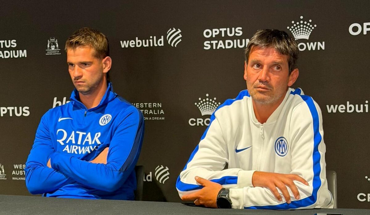 Chivu in conferenza con Provedel