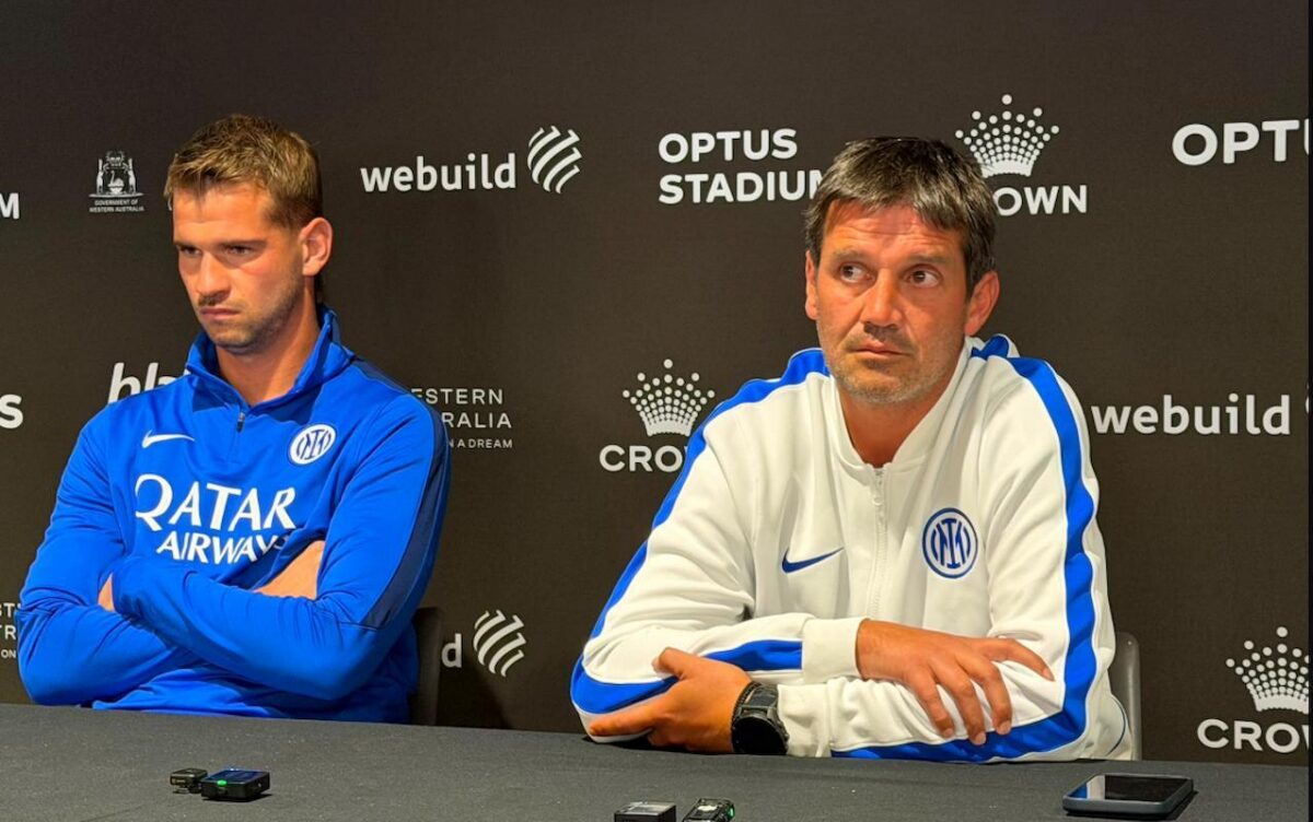 Chivu parla in conferenza da Perth